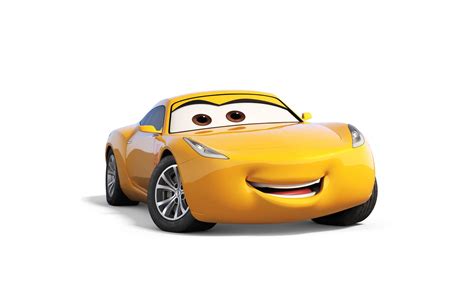 cars 3 yellow car name.